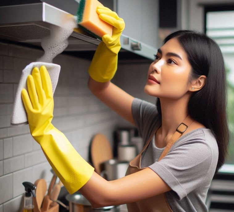 تمیز کردن هود صنعتی